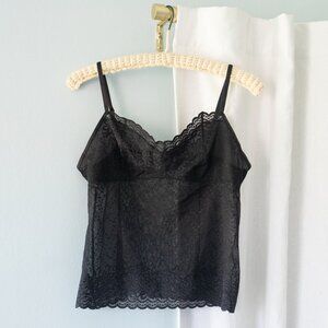 Black Lace Stretch Cami